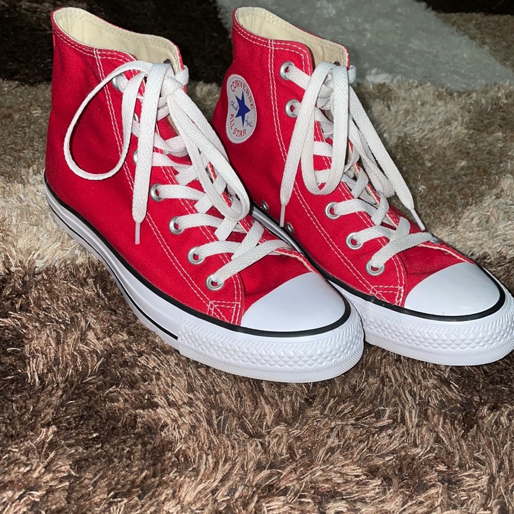 Converse High Top Red